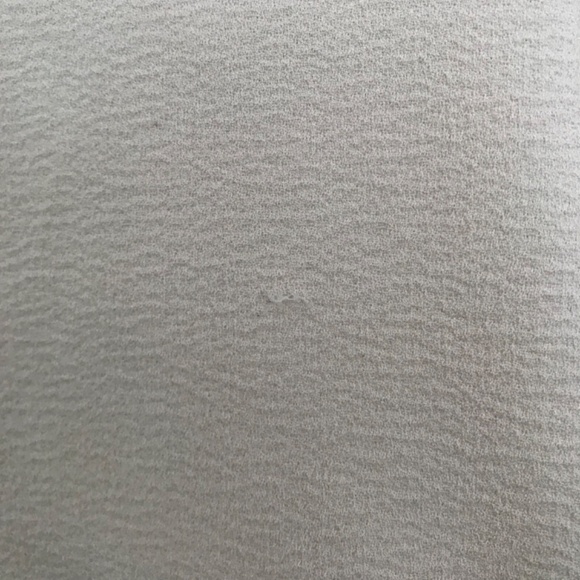 Y2K Jules and Leopold Sheer Long Sleeve Blouse S Cream Off White Black - Picture 11 of 11